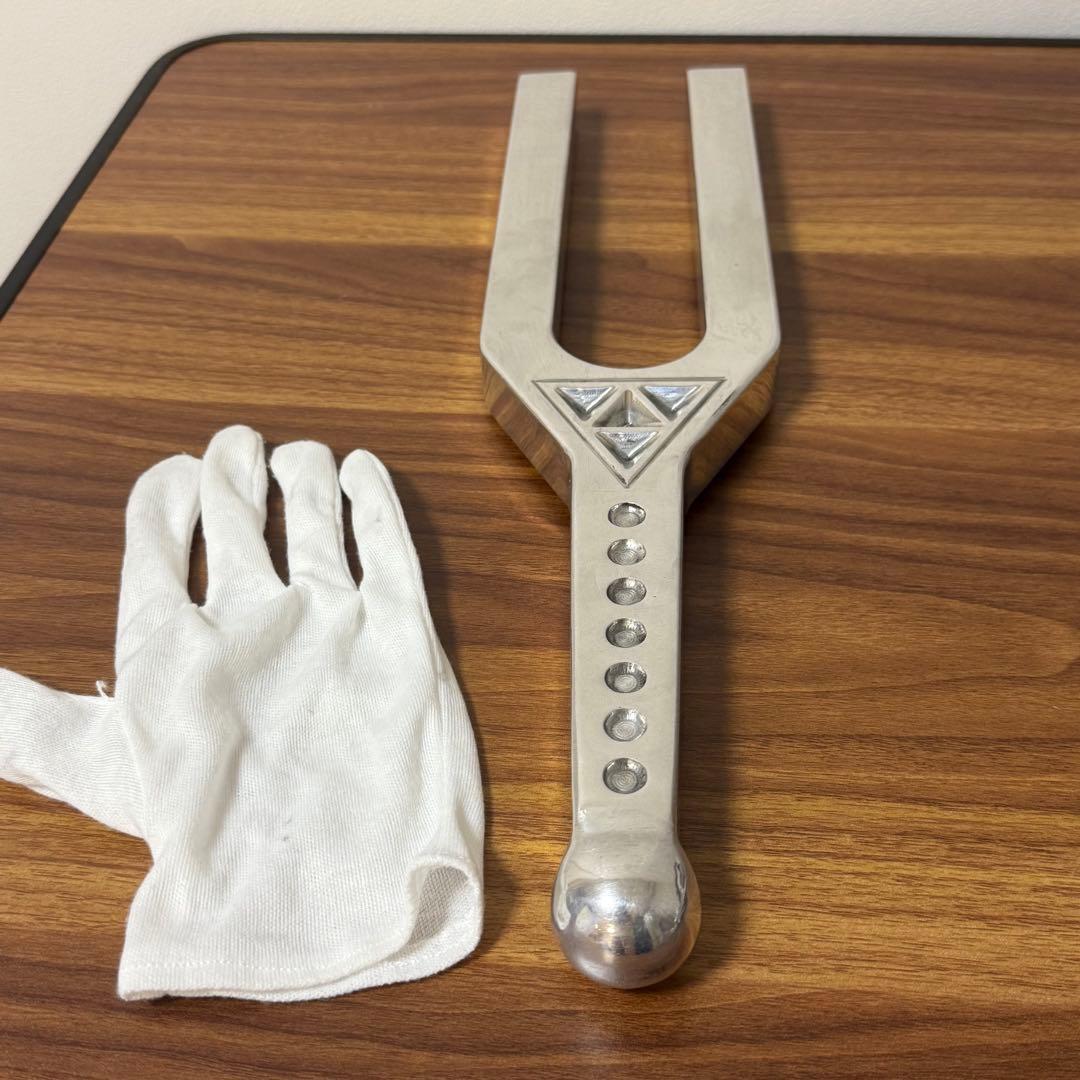 希少】G384Hz 大型音叉 スピリチュアル 開運 治癒 美しい音色｜G384Hz