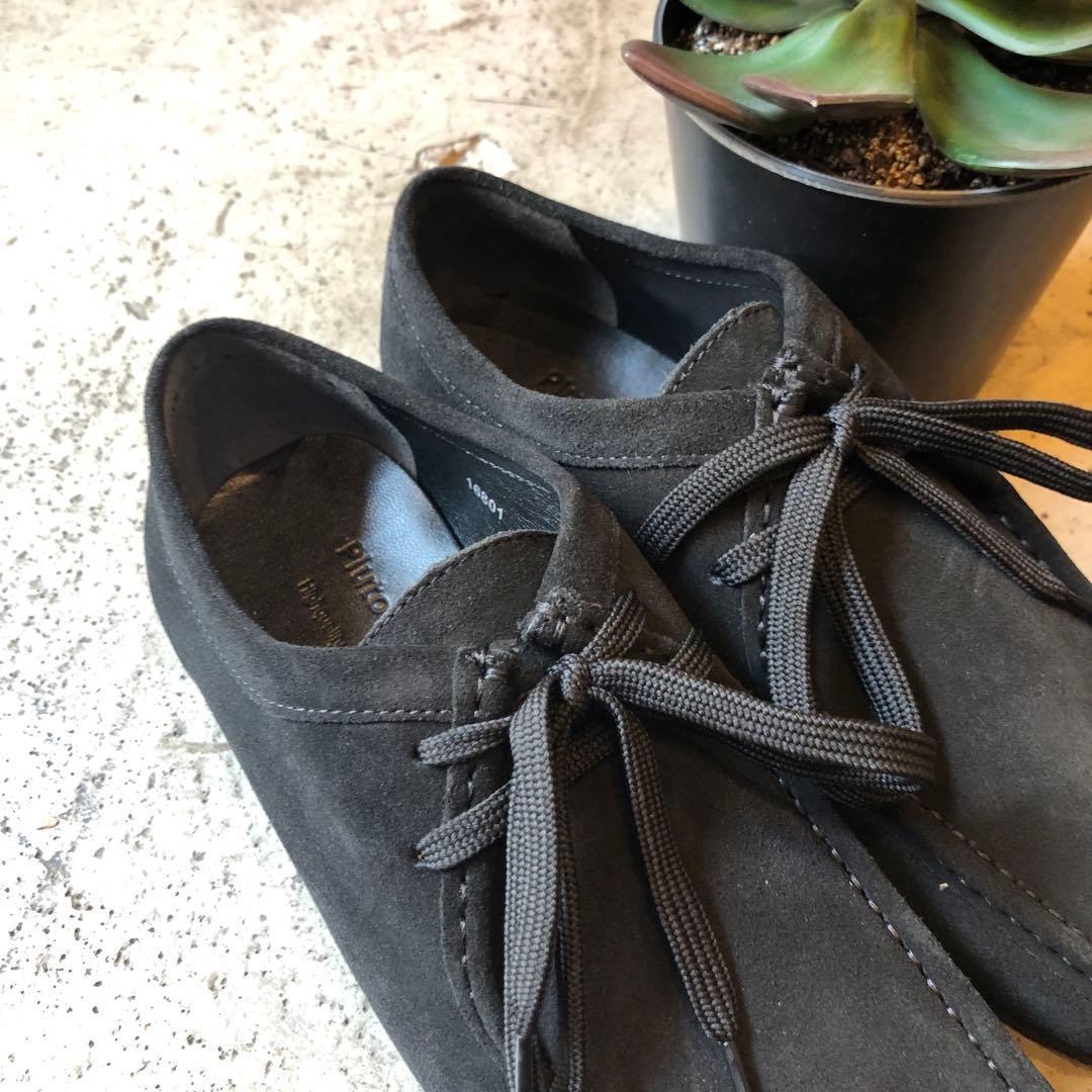 PlutoPlanetメンズ　ワラビー　ローカット　本革スエード　BLS 27