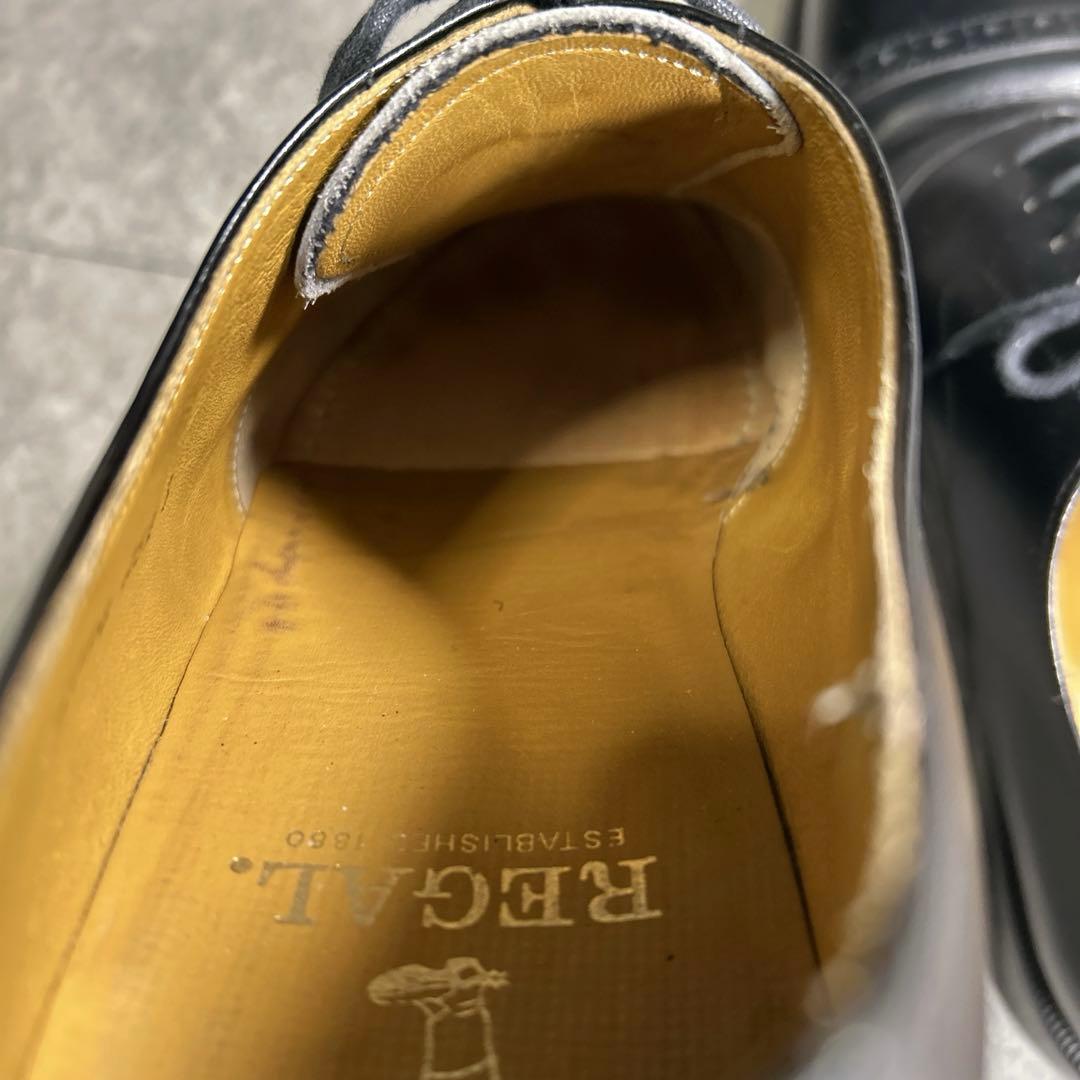 未使用級【REGAL】ビジネスシューズ/ストレートチップ/キャップトゥ/2794