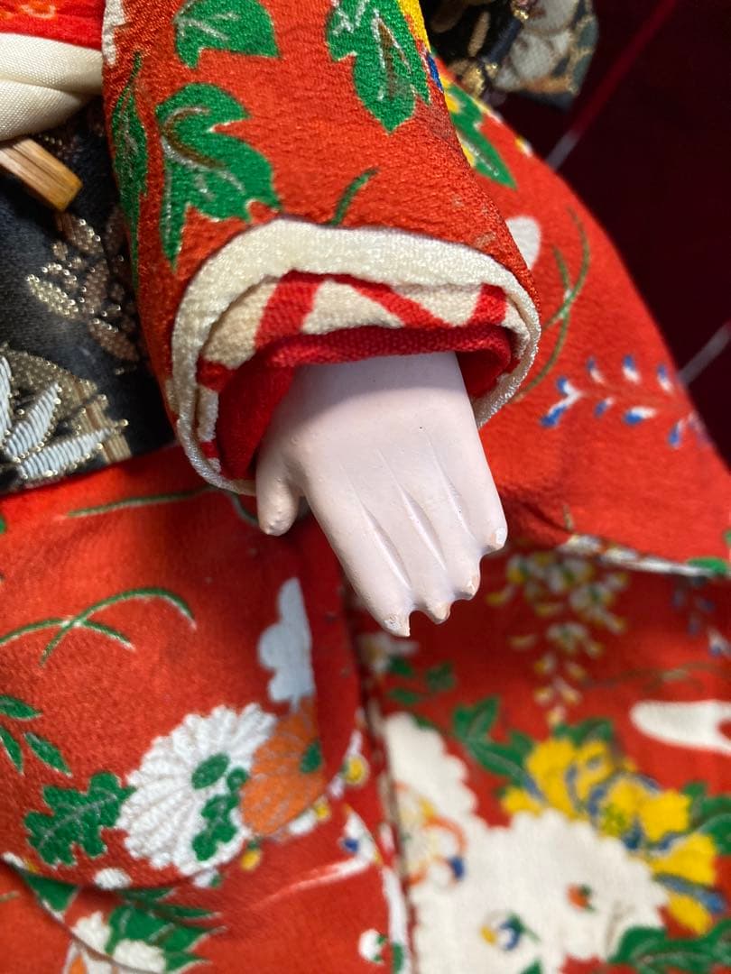 市松人形光龍斎希少日本人形アンティーク雛人形ビスクドール