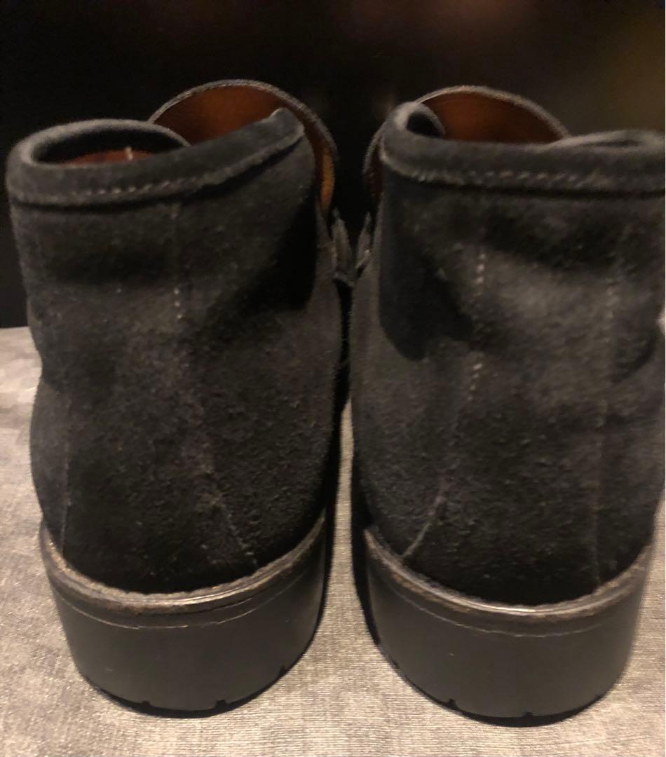 グッチ　ホースビットローファー　廃盤希少品　ミドルカット　スエード　黒　29㎝