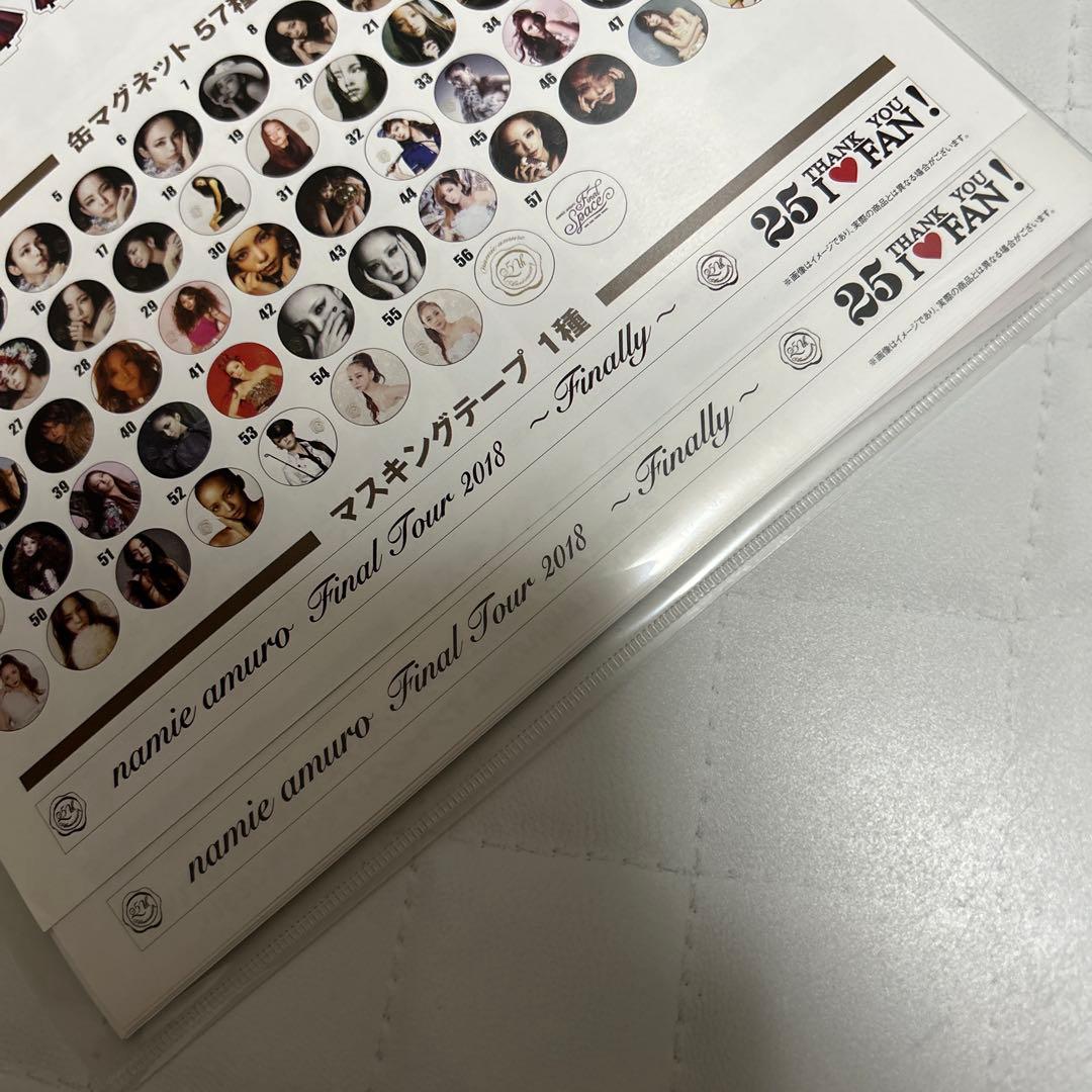 安室奈美恵 Final Space アクリルスタンド、マステ - メルカリ