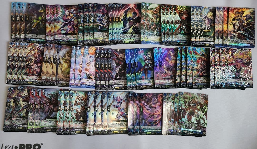 画像2枚目まで大量 ヴァンガード ブルースデッキパーツセット