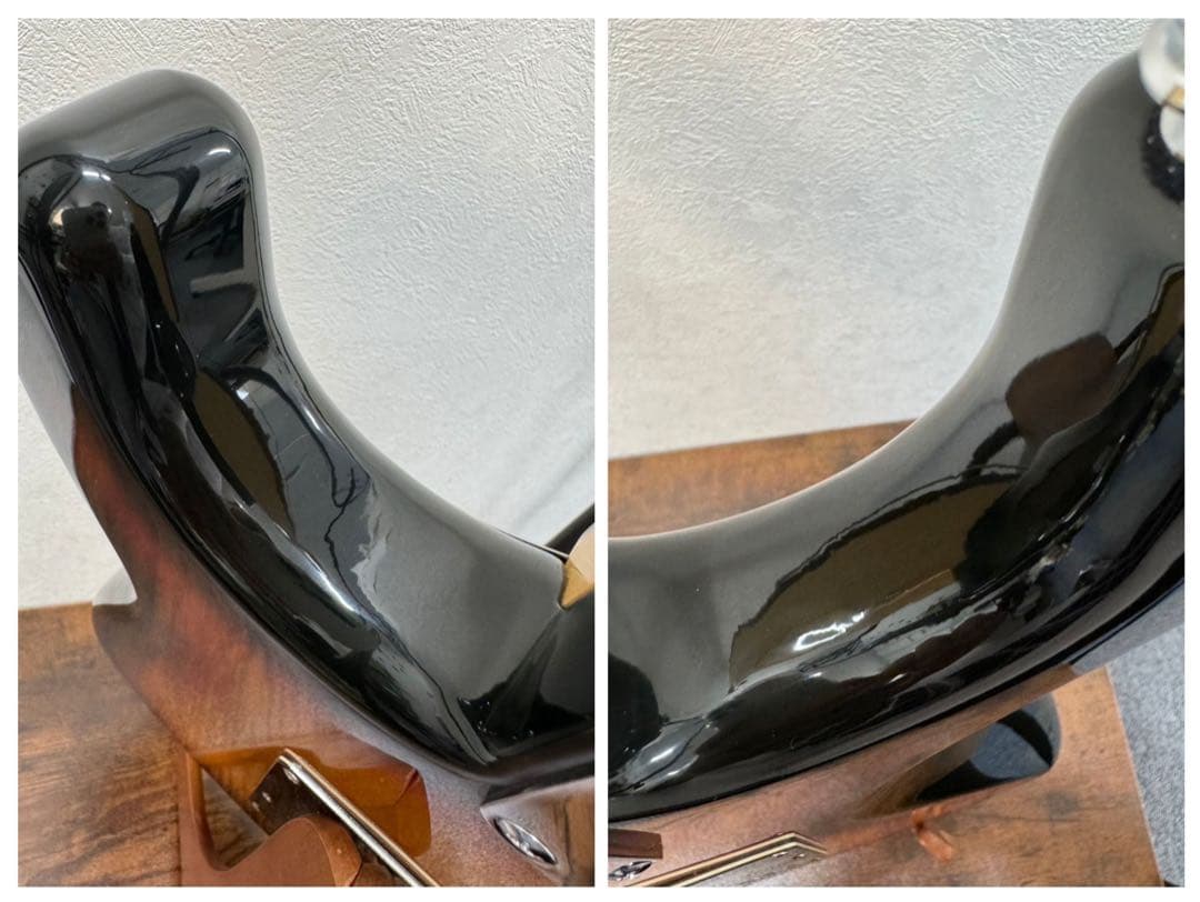 Squier ストラトキャスター サンバースト/ピックガードブラック