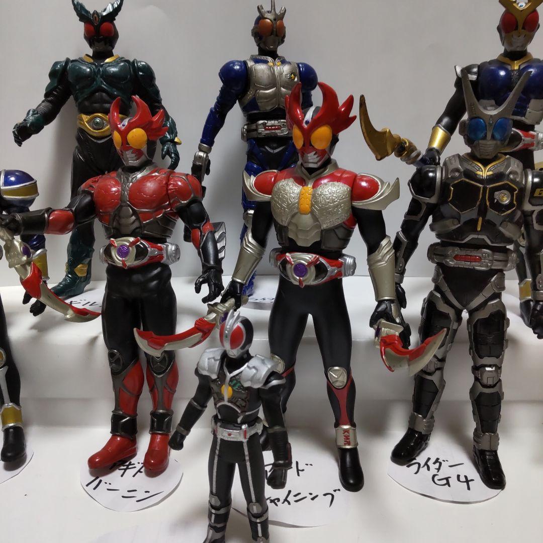 仮面ライダー フィギュア 10体セット ☆仮面ライダー ソフビ 10体