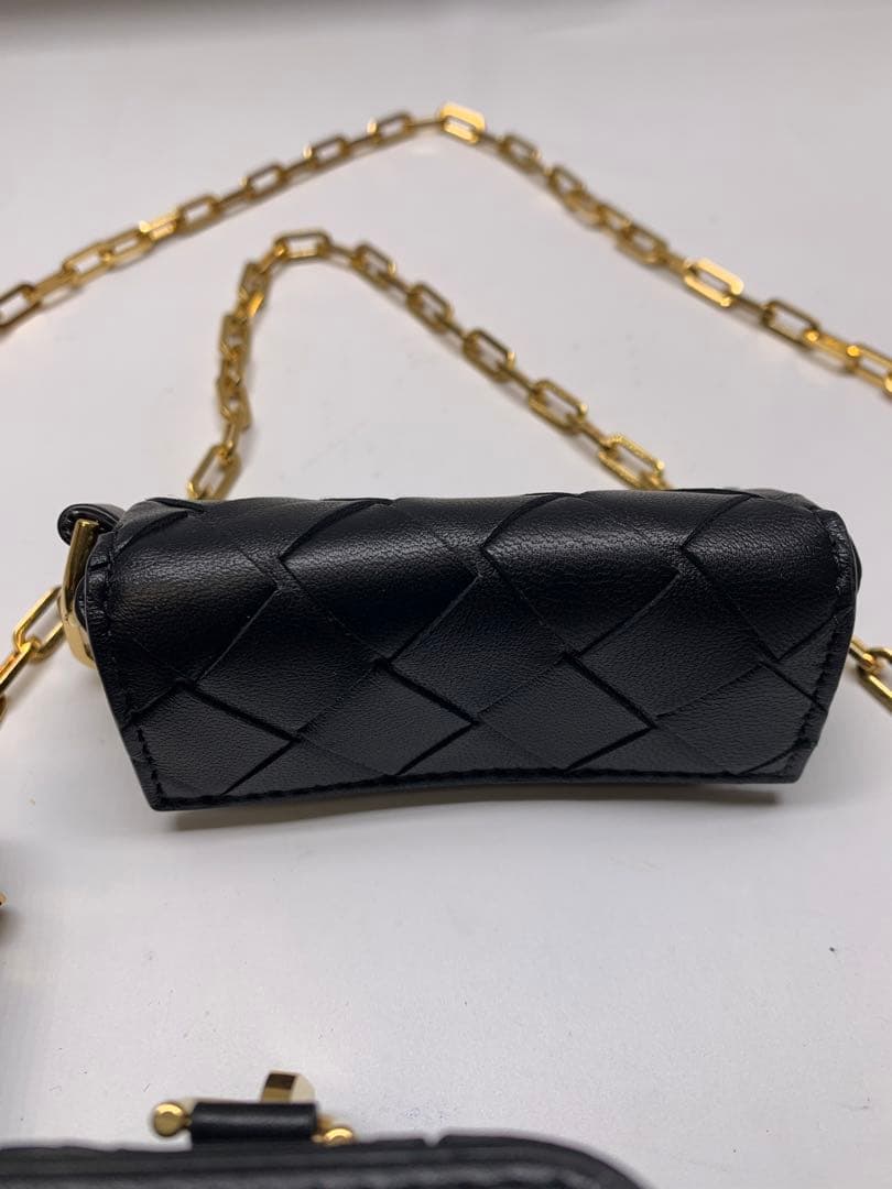 超美品　BOTTEGA VENETA Card Case On Chain