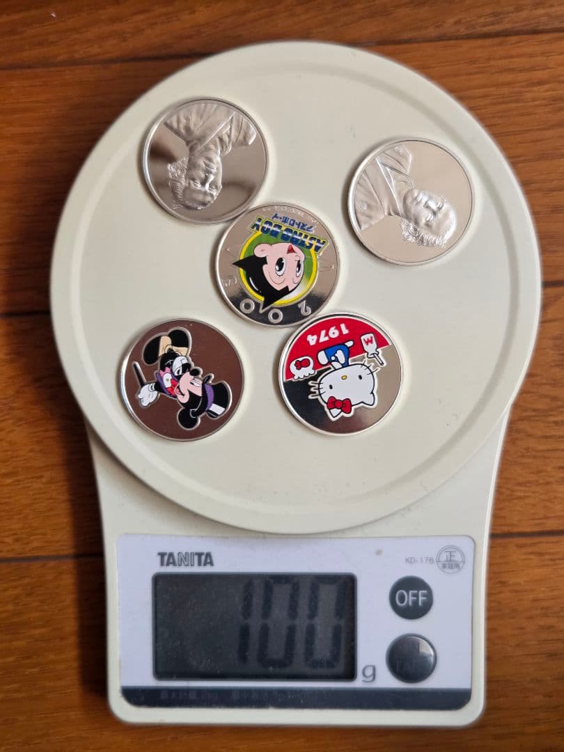 (銀メダル)　プルーフ貨幣セット銀メダル　5枚