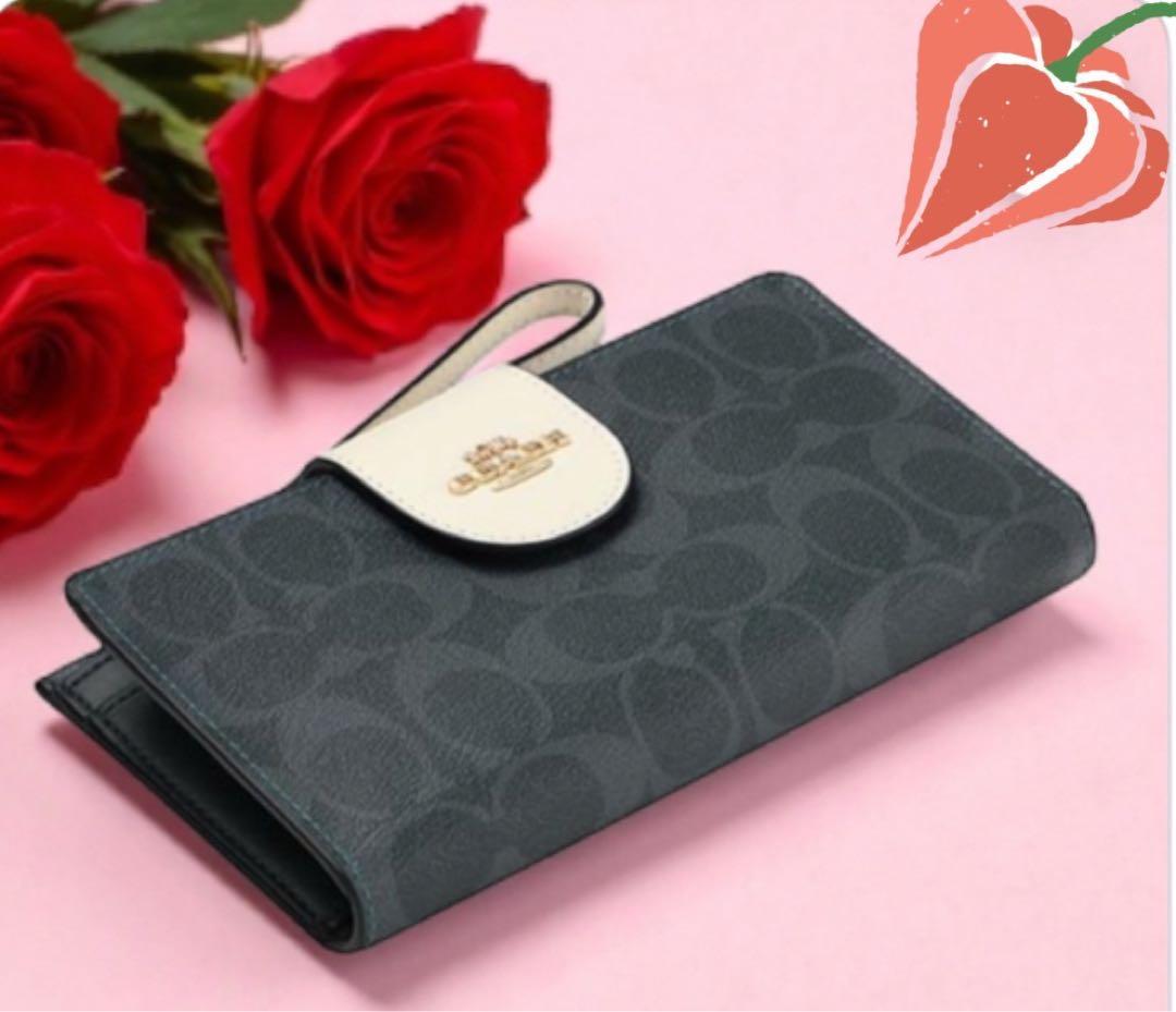 《新品》COACH 二つ折り財布
