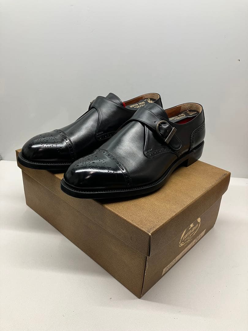 SCOTCH GRAIN スコッチグレイン 2828 ブラック　紳士靴 26.5