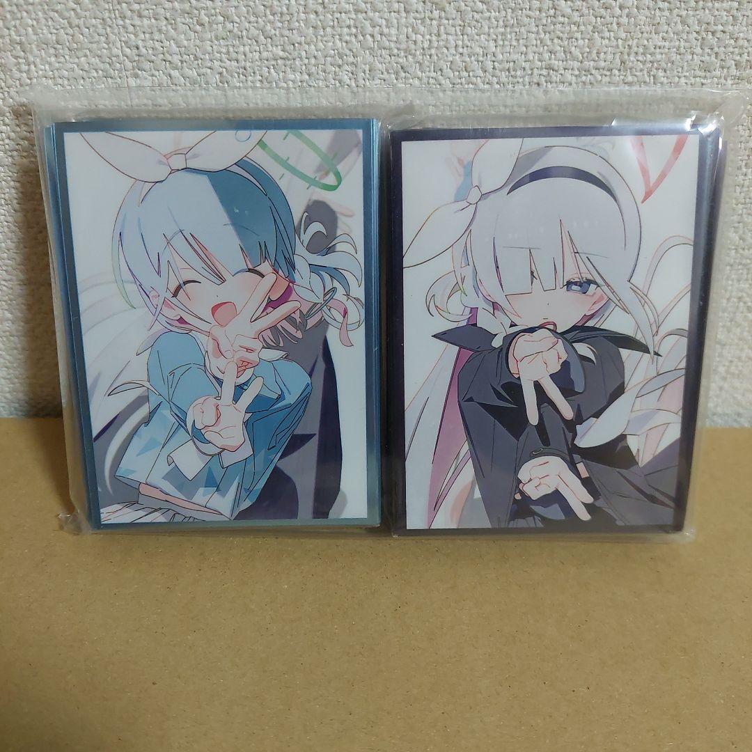 ブルーアーカイブ　ブルアカ　アロナ　プラナ　カード　デッキ　スリーブ　2種セット ブルーアーカイブ ブルアカ アロナ プラナ カード デッキ スリーブ 2種