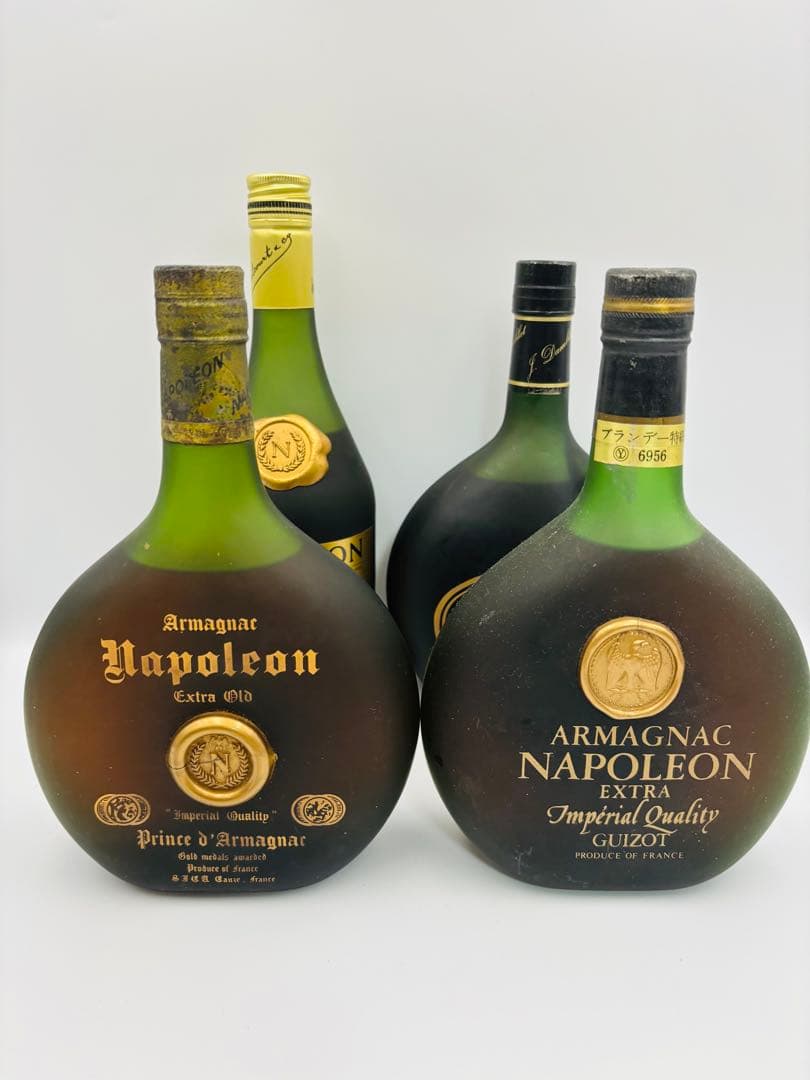 フレンチブランデー アルマニャック 4本セット まとめ売り 700ml 40