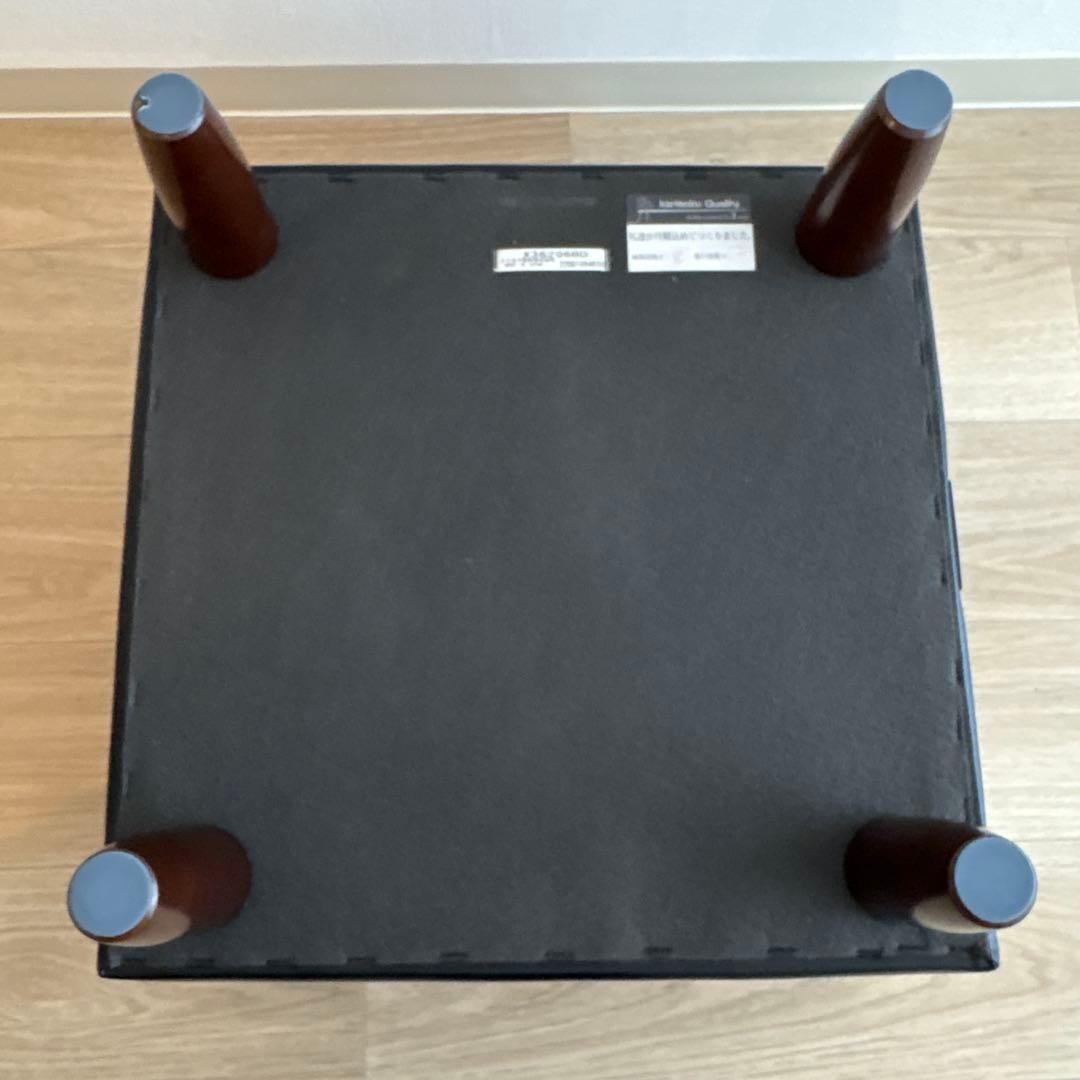 カリモク60 オットマン　スタンダードブラック　X36206BD