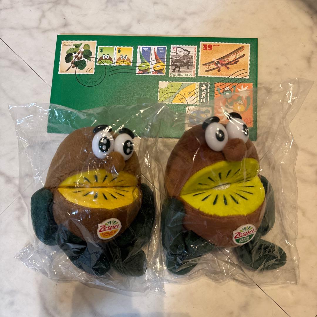 ゼスプリ 非売品 キウイブラザーズ ぬいぐるみ