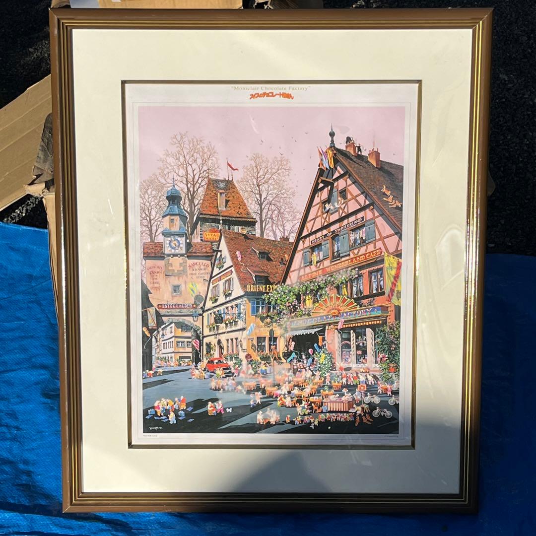 ヒロヤマガタ 「スイスのチョコレート屋さん」 レプリカ - メルカリ