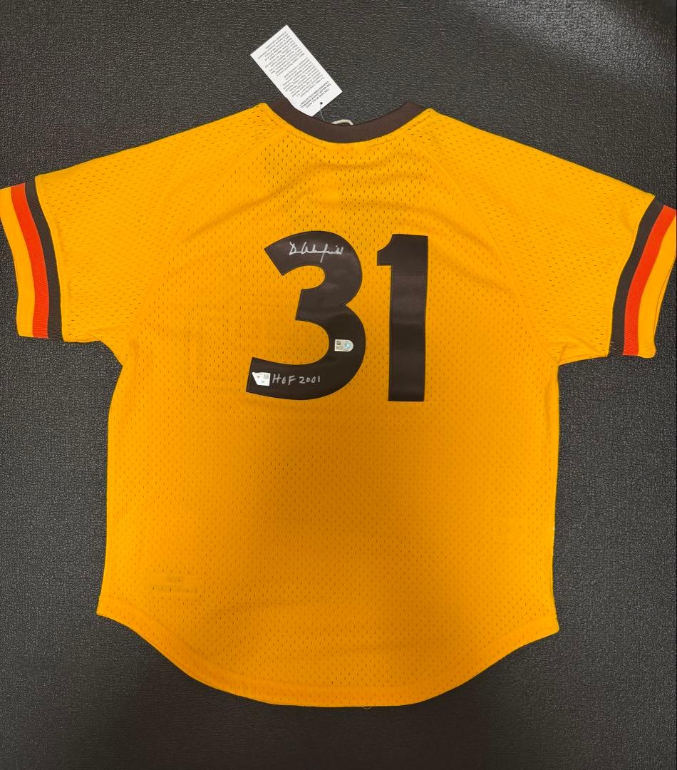 【激レア・直筆サイン入り Dave Winfield MLBユニフォーム】 激レア・直筆サイン入り Dave Winfield MLBユニフォーム】 激レア