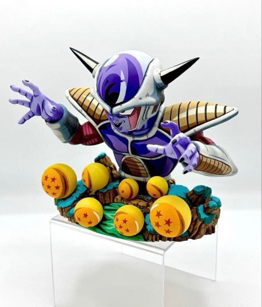 ドラゴンボール フリーザ フィギュア リペイント 2次元塗装 リペイント