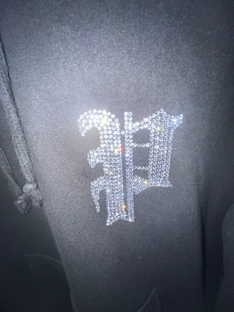 PHATRNK ブラック パーカー S