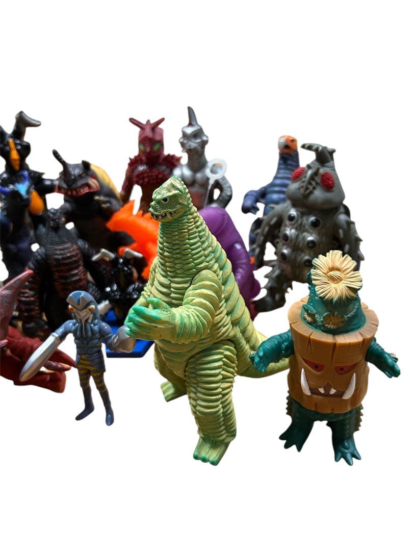 ウルトラマン怪獣ソフビ27体まとめ売り　旧品