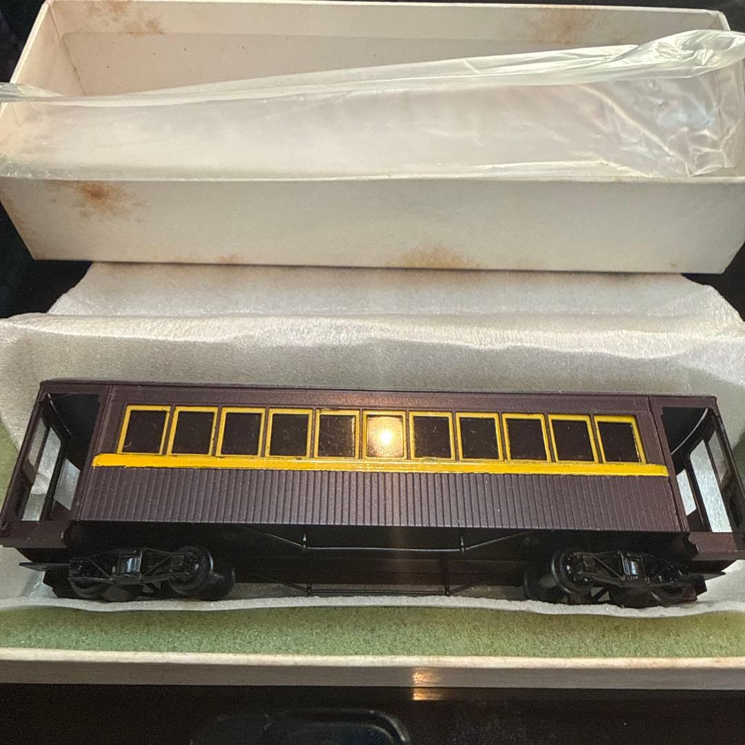 JOE WORKS 頸城鉄道 ホハ2 客車 HOナロー 真鍮製 完成品 箱付