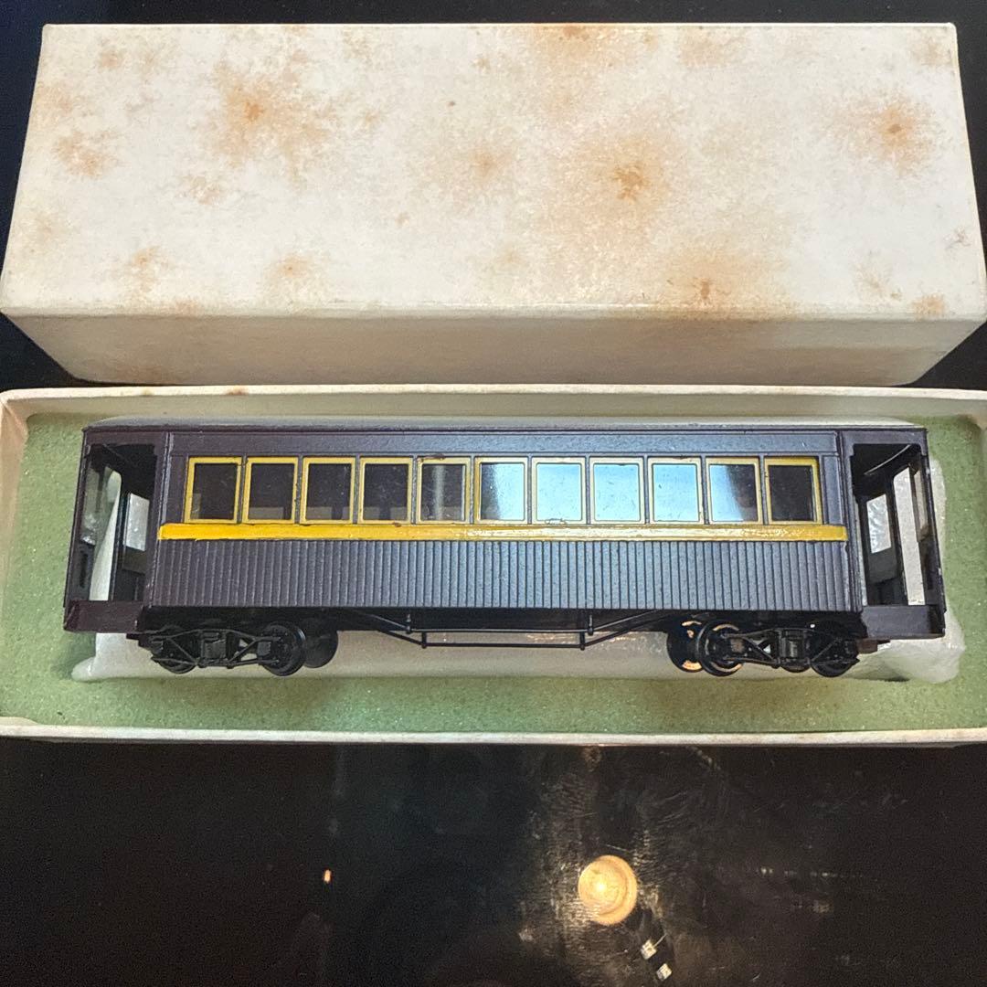 JOE WORKS 頸城鉄道 ホハ2 客車 HOナロー 真鍮製 完成品 箱付
