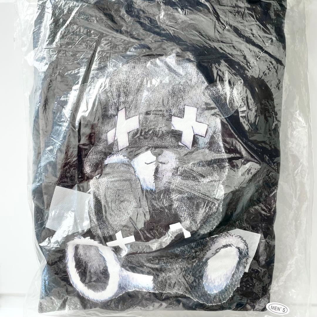 200万人記念 レトクマパーカー 黒 レトルト ゲーム実況者 グッズ 白黒