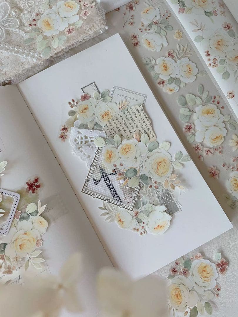 ⭐️SALE⭐️壹洱原创《春未归》海外マスキングテープ　マステ 【1925】