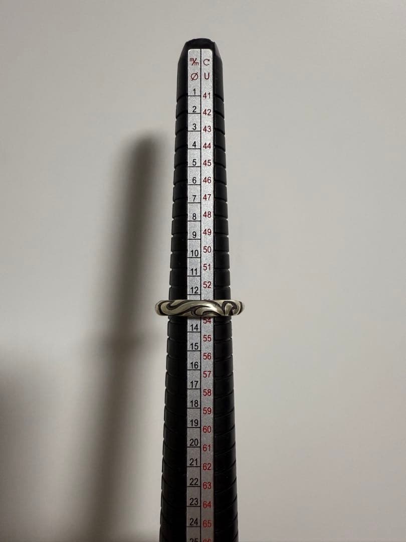 Chrome Hearts クロムハーツ スクロールバンド　リング　13号