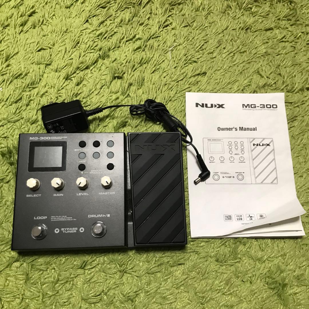 NUX MG-300 ギターマルチエフェクター NUX ニューエックス MG-300 ギター マルチエフェクター【KH】 送料無料