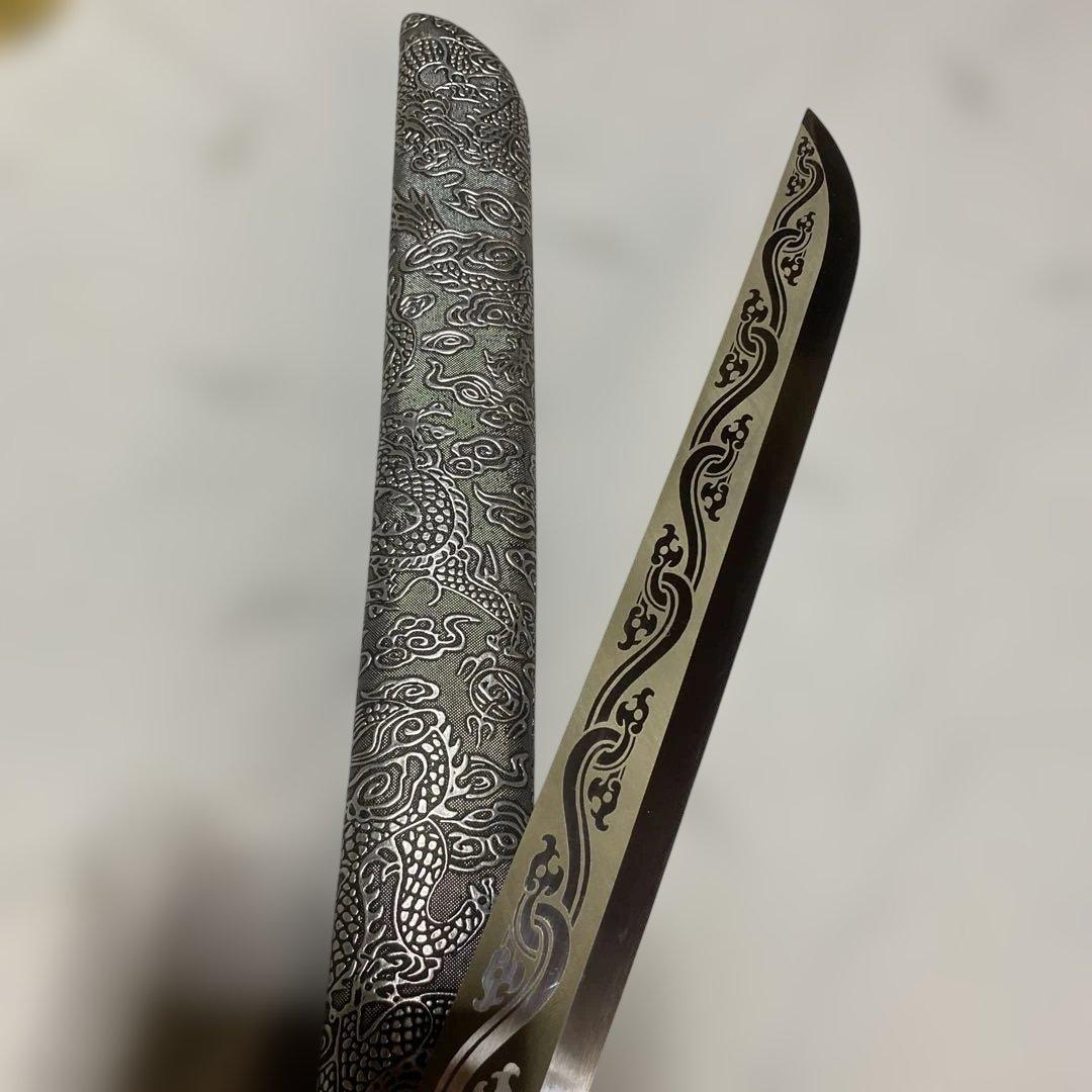 模造刀 中華宝刀剣 龍泉宝剣 唐横刀一体型刀剣