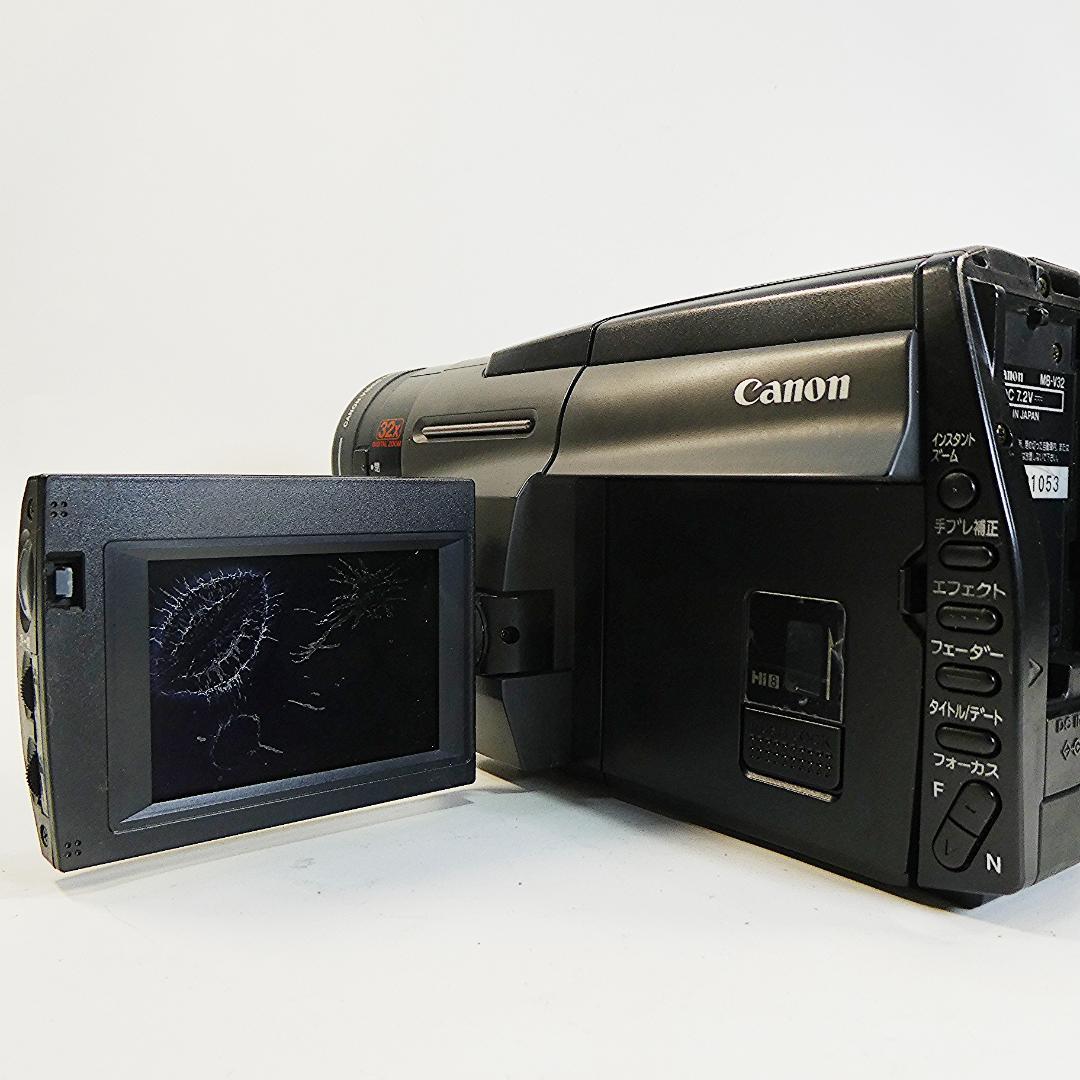動動作良好キャノンMB-V32 VideoHi8 8ミリビデオカメラ DVD化に