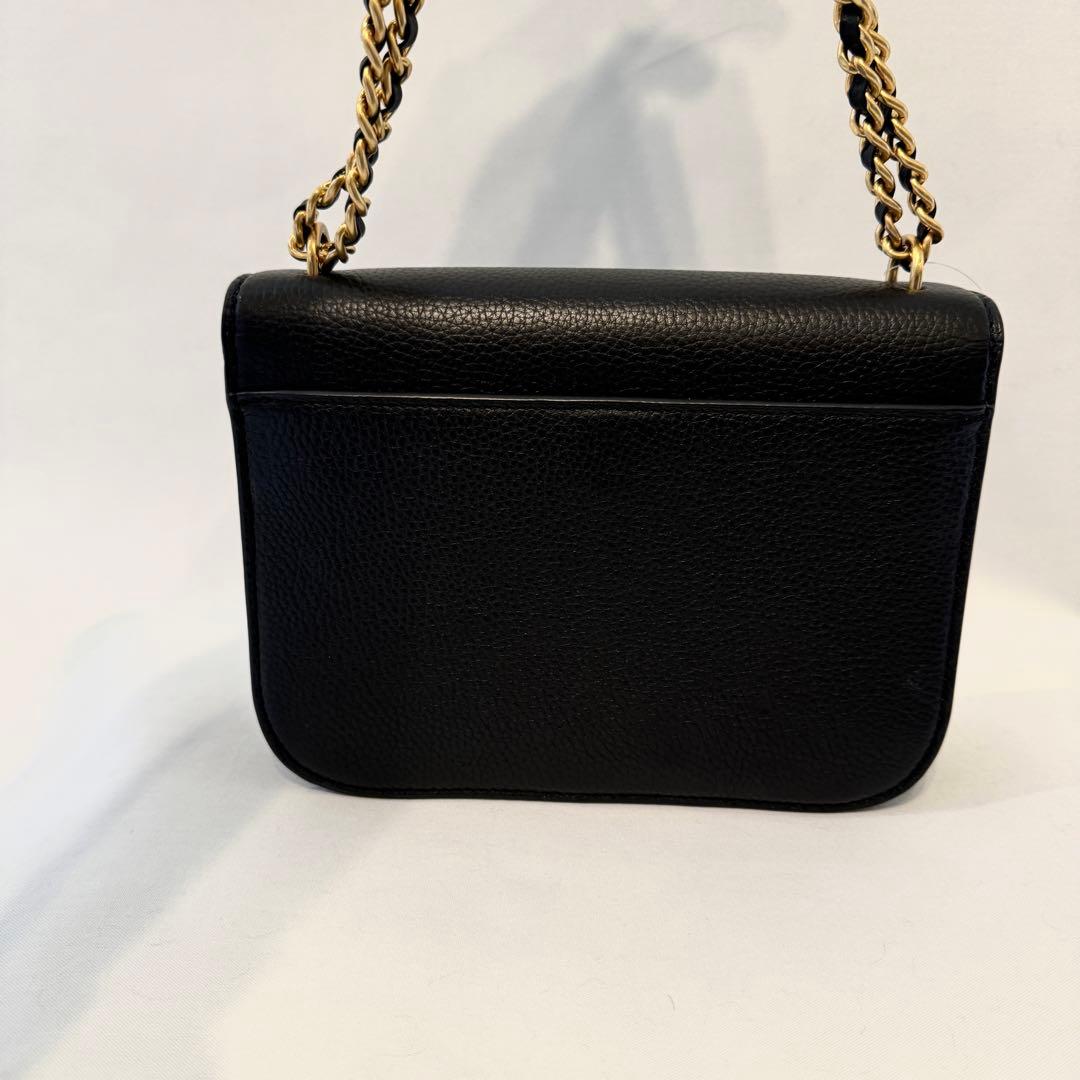 未使用★TORY BURCH 3way スモール レザーショルダーバッグ　黒