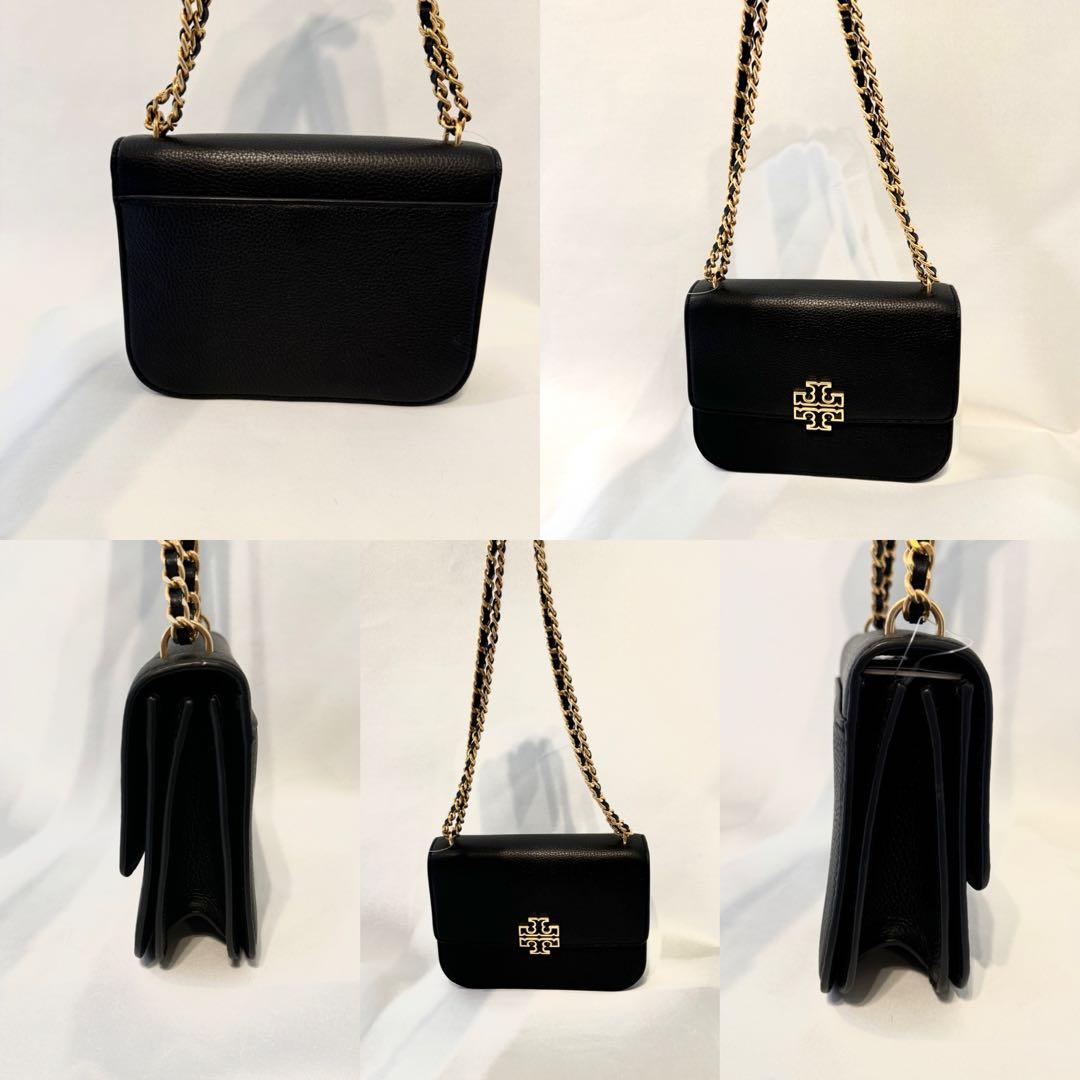 未使用★TORY BURCH 3way スモール レザーショルダーバッグ　黒