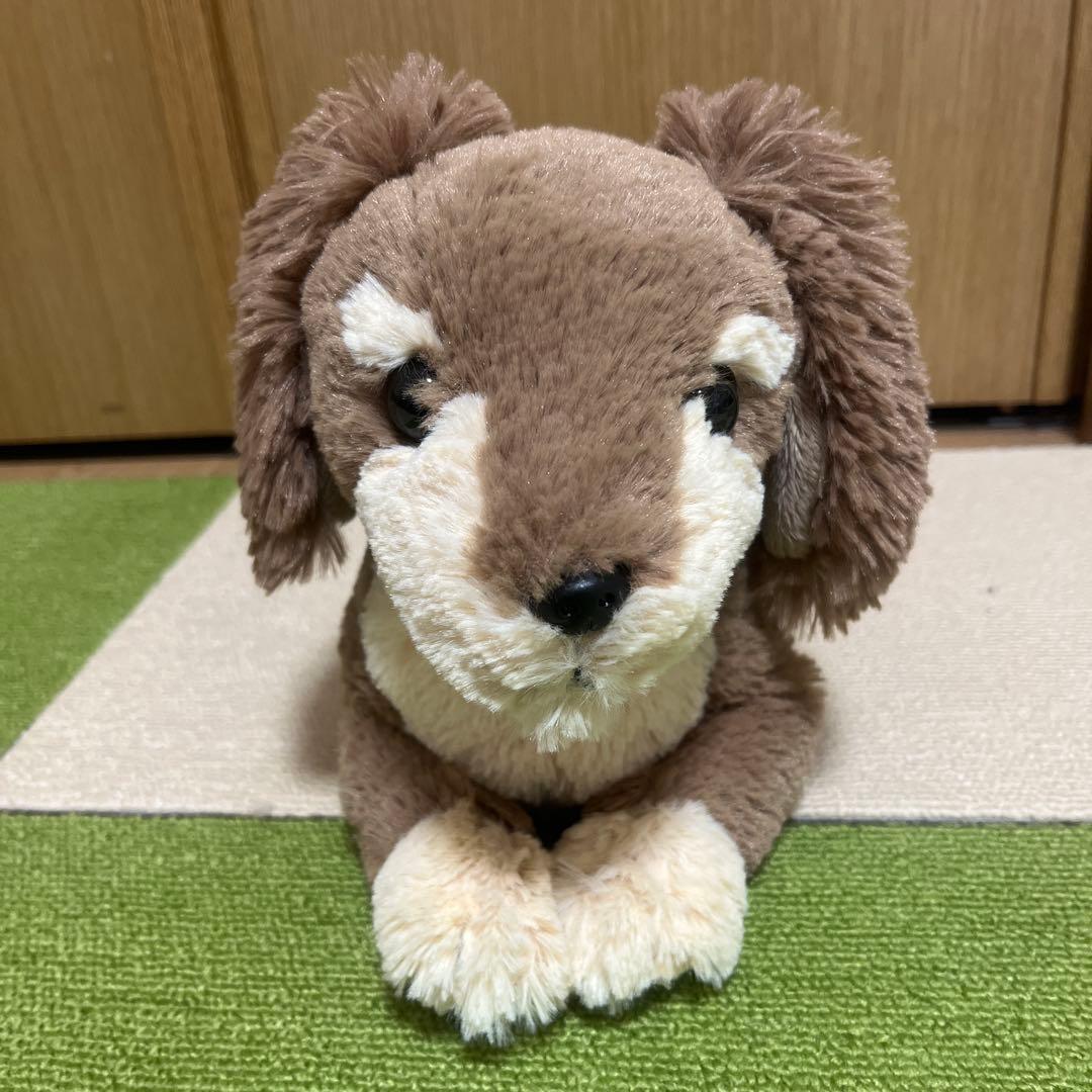 【you2】ひざわんこ ぬいぐるみ ダックスフンド サンレモン