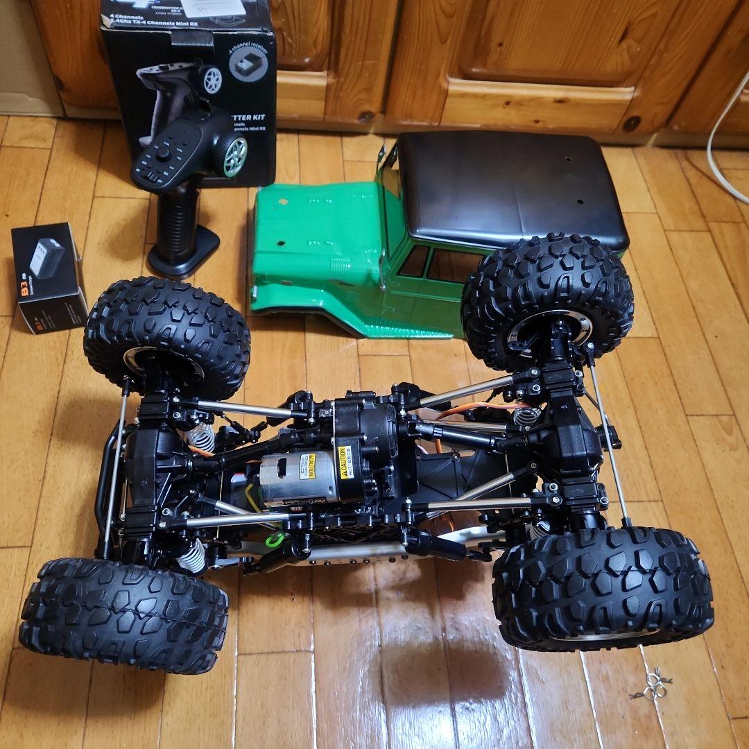 □専用□ タミヤ CR-01 フルセット 緑 ランクル ボディ ラジコン