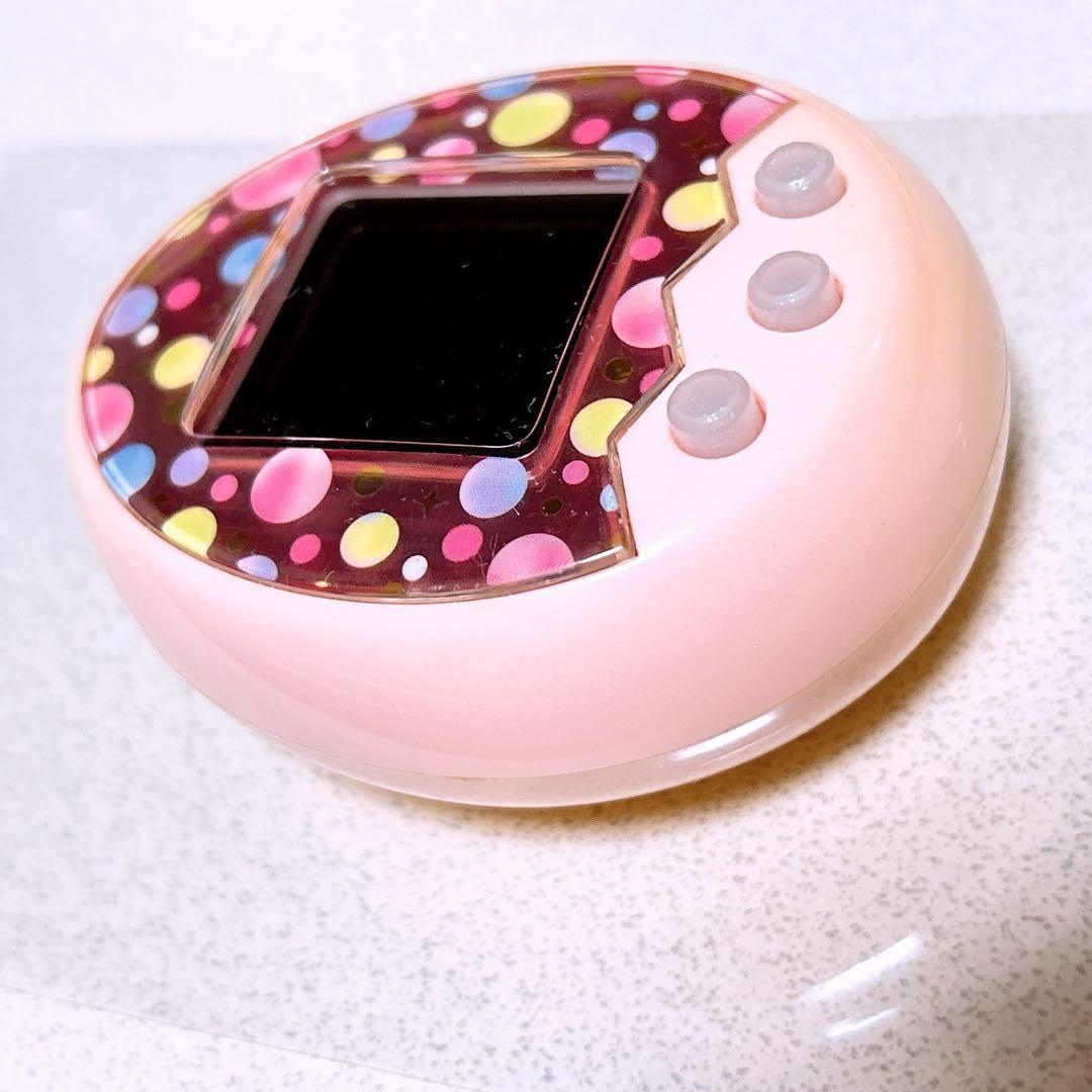 たまごっちmix Tamagotchi x M!X ピンク ドット柄