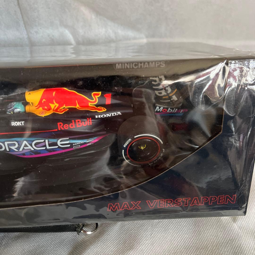 HPミニチャンプス1/18レッドブルF1マックスフェルスタッペンマイアミ
