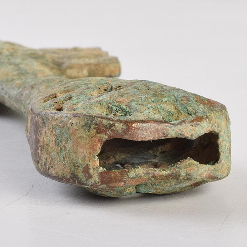 中国 古銅青銅 象嵌唐草文 銅剣 長さ約64.5㎝ M 9201 - メルカリ