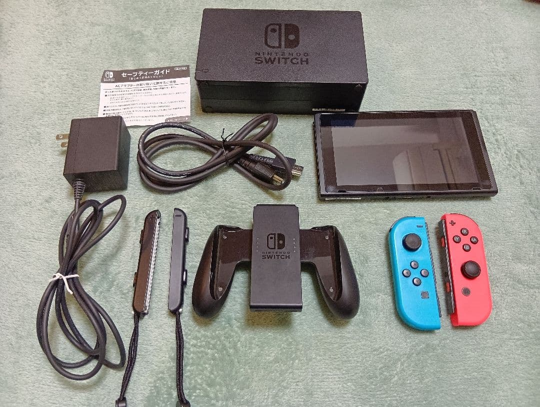 Nintendo Switch 本体　ネオンブルー/ネオンレッドバッテリー強化版