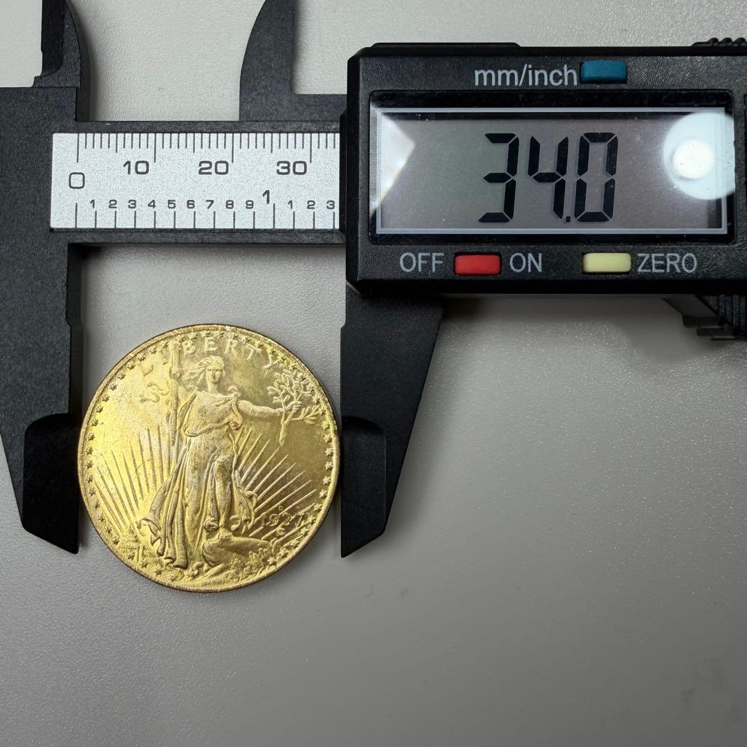 古銭　アメリカ　女神　1927