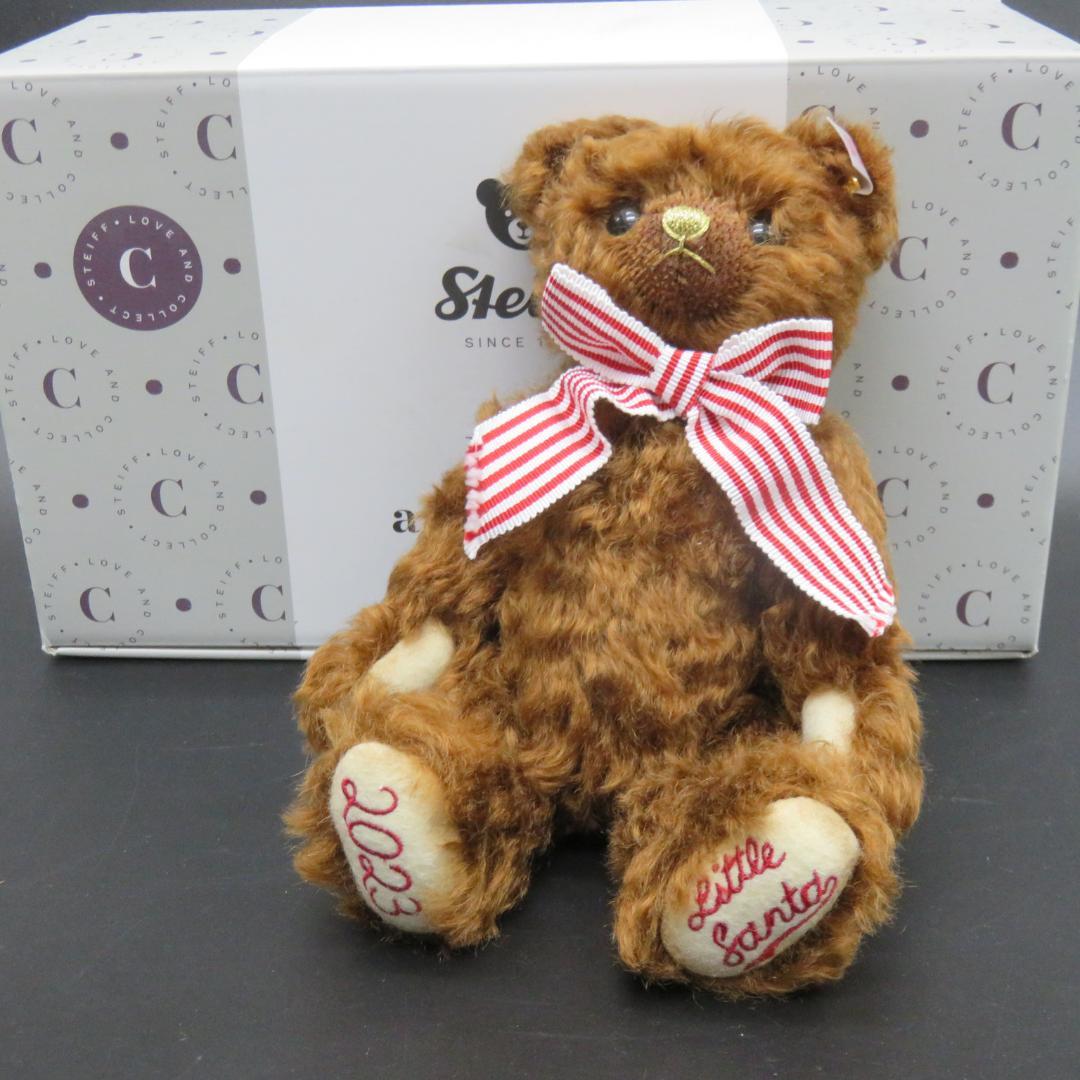 限定品　steiff シュタイフ リトルサンタ ベル 2023 テディベア