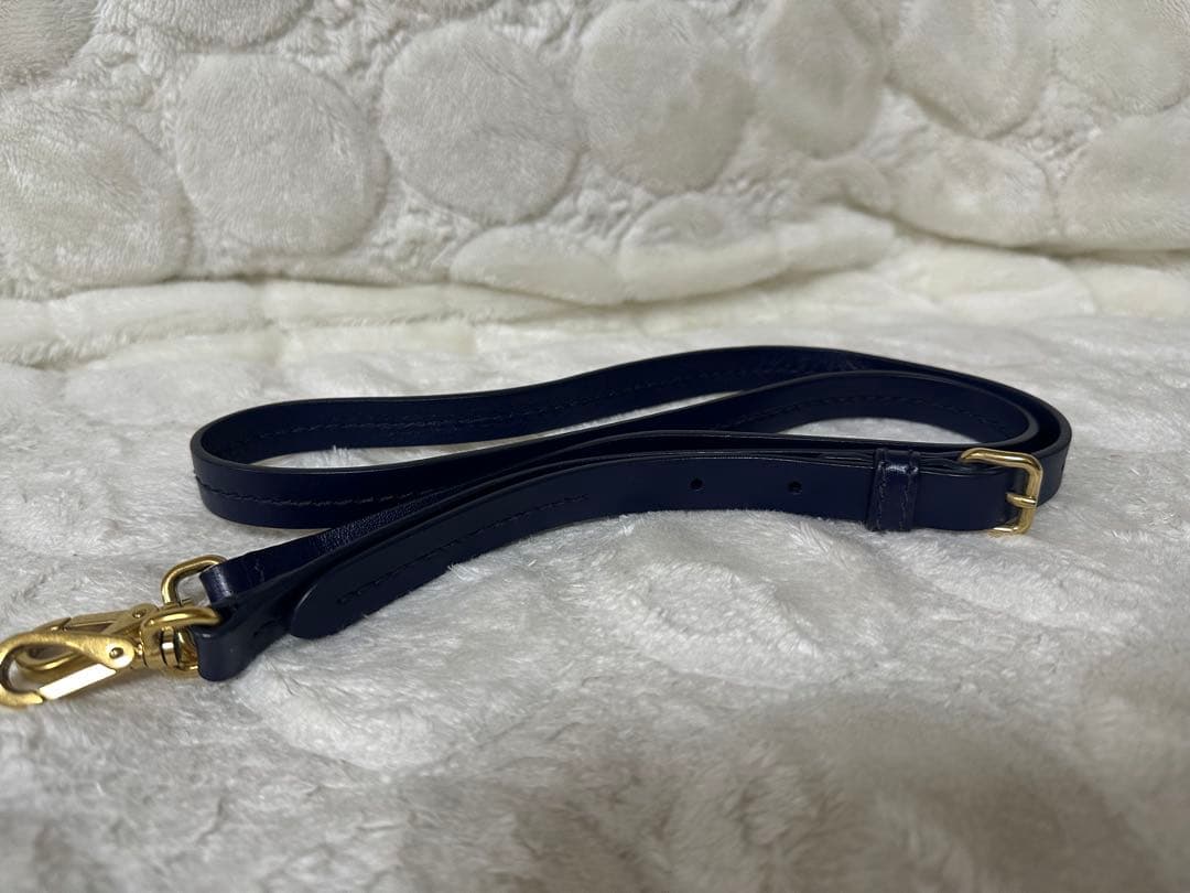 MIU MIU ネイビー ハンドバッグ CANAPA