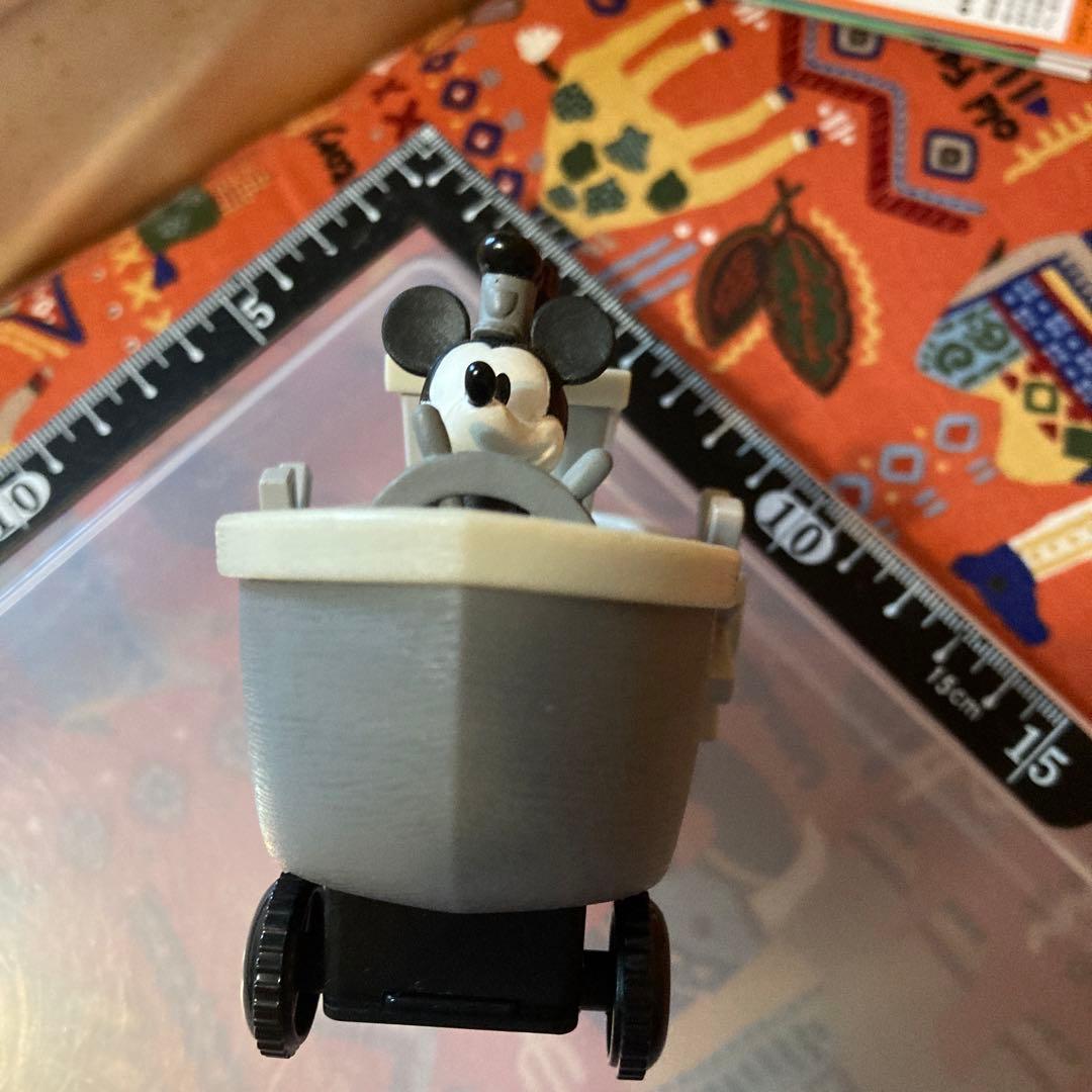 電動ミニカー　蒸気船ウイリー　ミッキーマウス　動作確認　新品電池交換済み