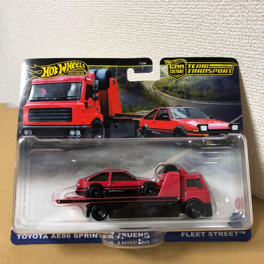 2台セット　ホットウィール　チームトランスポート　250 GTO　AE86