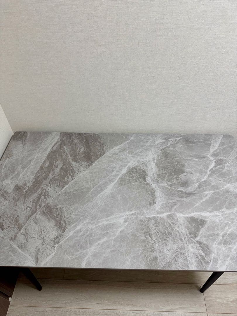 【わーるど】大理石柄 ダイニングテーブル