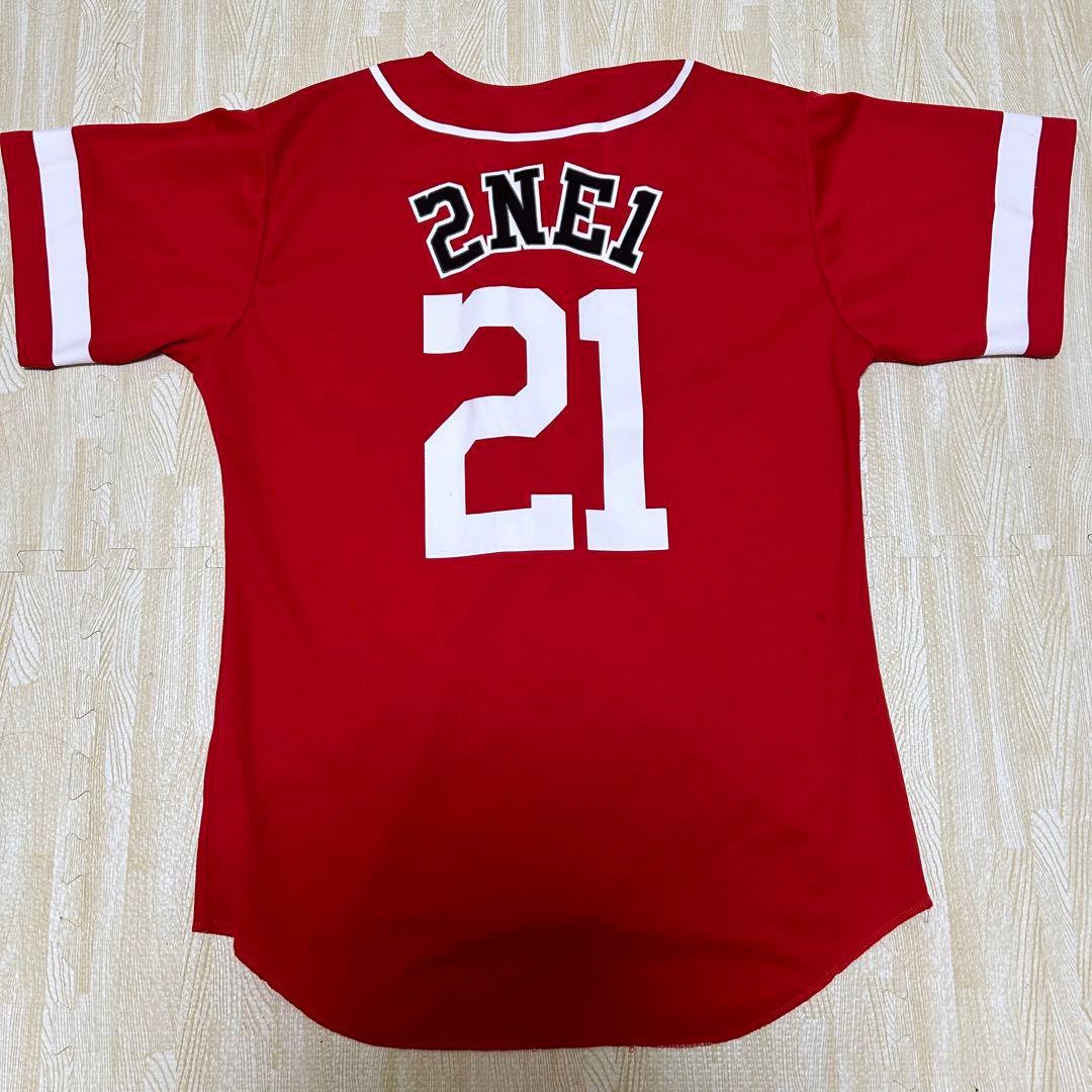 公式 2NE1 BLACKJACK NOLZA ベースボールシャツ レア 公式 2NE1