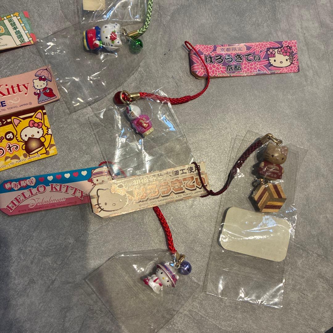 【売り切りレア】ハローキティ 限定 ご当地ストラップ 13個 セット