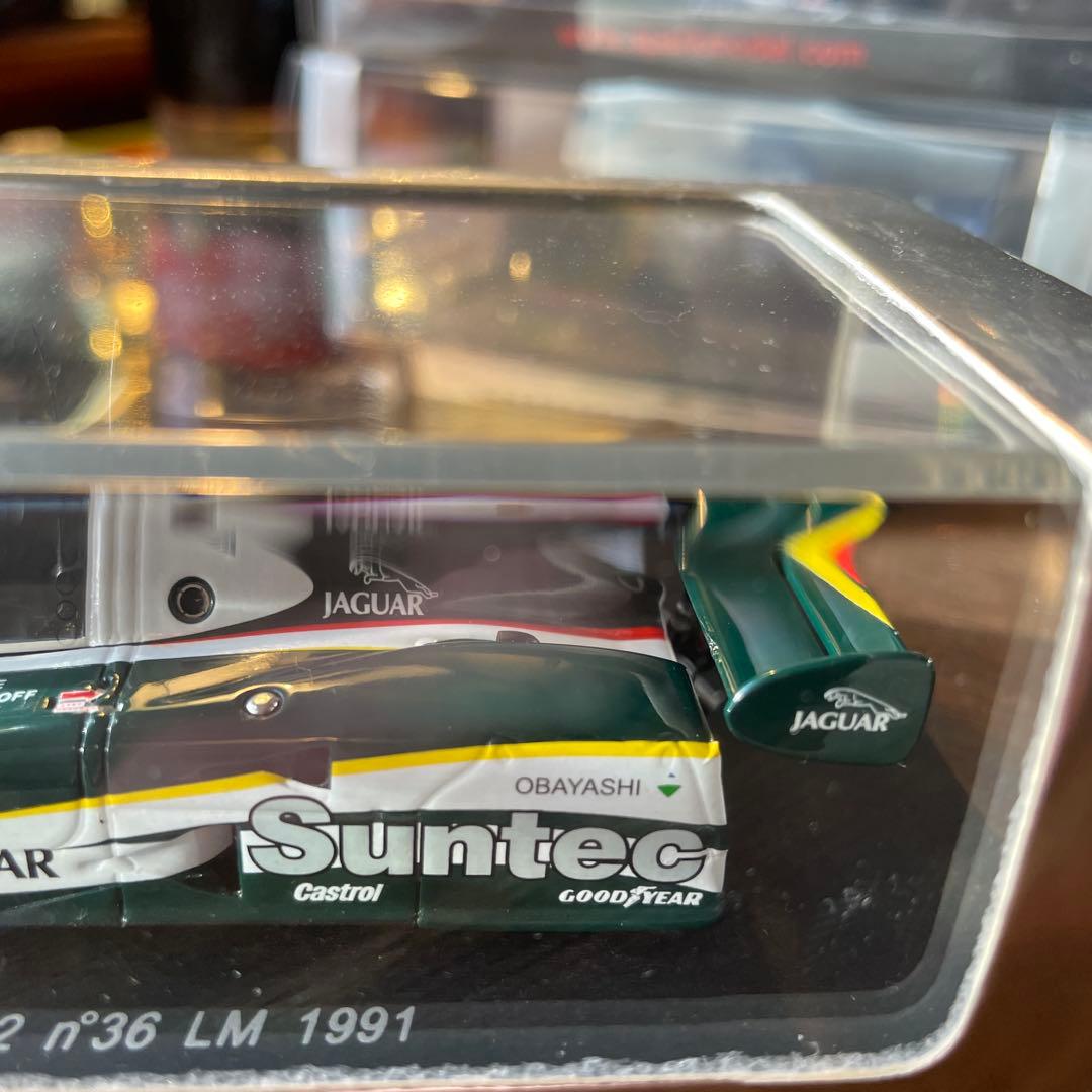 絶版　1/43 TWR サンテック　ジャガー　XJR 12 ルマン24　1991