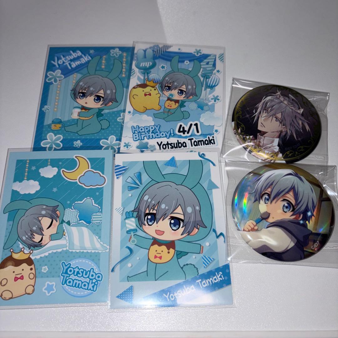 四葉環 ベビコミュ フォトカード 缶バッジ 9周年 アイナナ - メルカリ