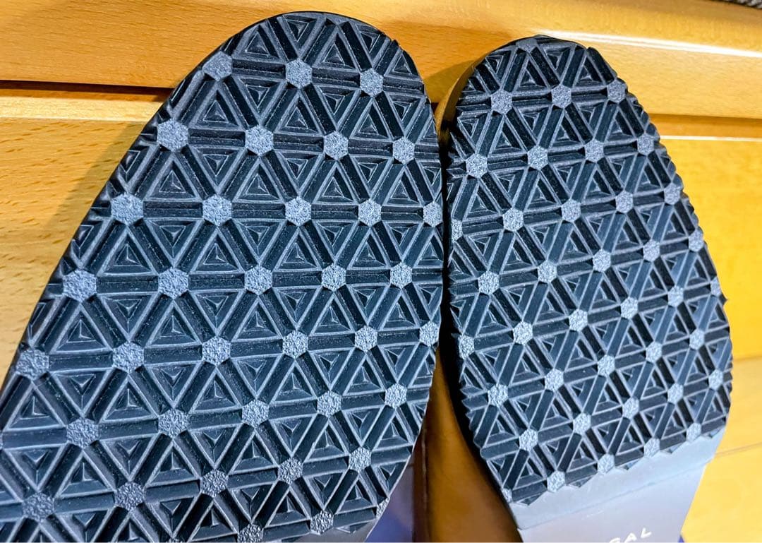 新品最終値下REGAL防滑茶リーガル皮革レザービジネスUチップシューズ24.5