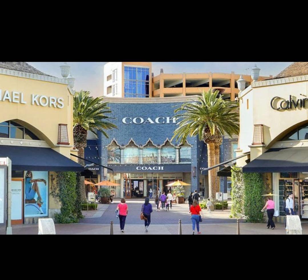 COACH シグネチャーチェリープリント二つ折り財布、さくらん